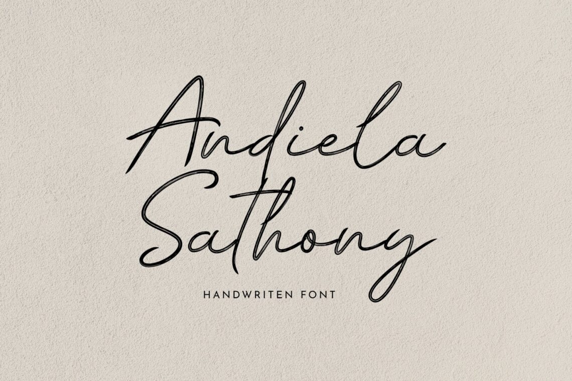 Signature Font