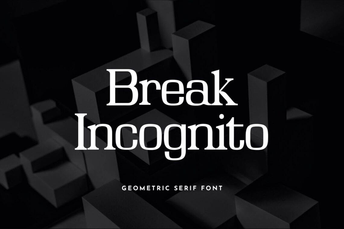 Break Incognito Serif Font