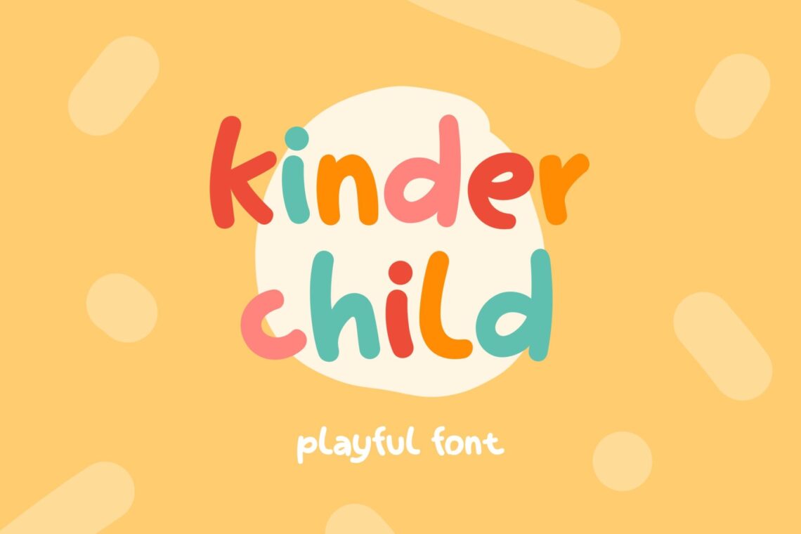 Kinder Child Sans Serif Font