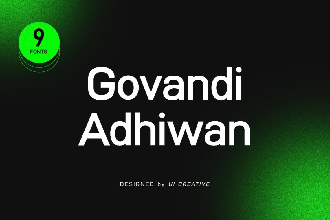 Govandi Adhiwan Sans Serif Family