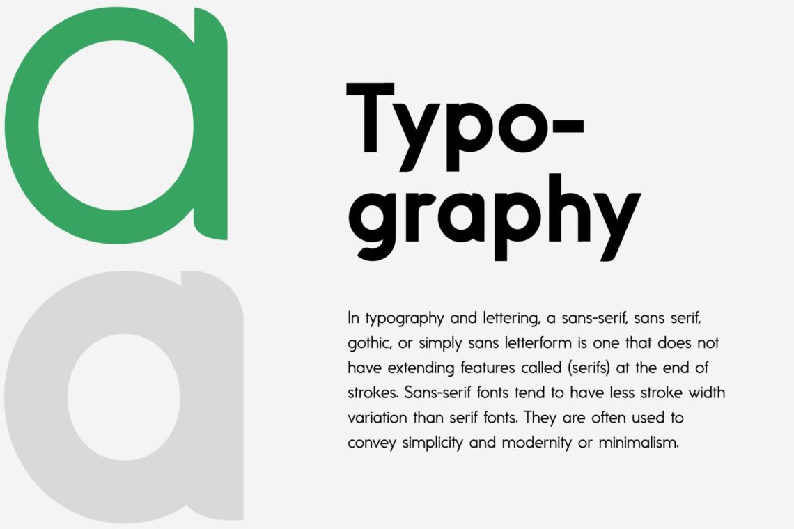 Mondapick sans serif font family UI Creative