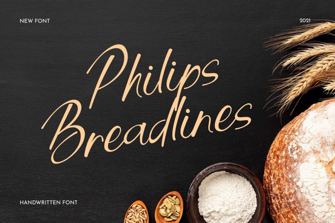 Philip Breadlines Handwritten Font