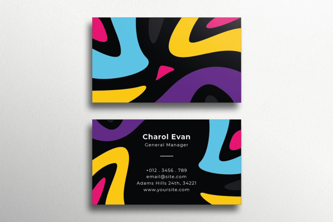 Abstract Design Business Card