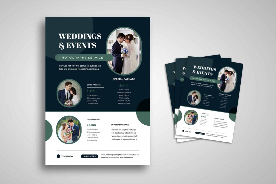 flyer definition - Wedding Agency Flyer