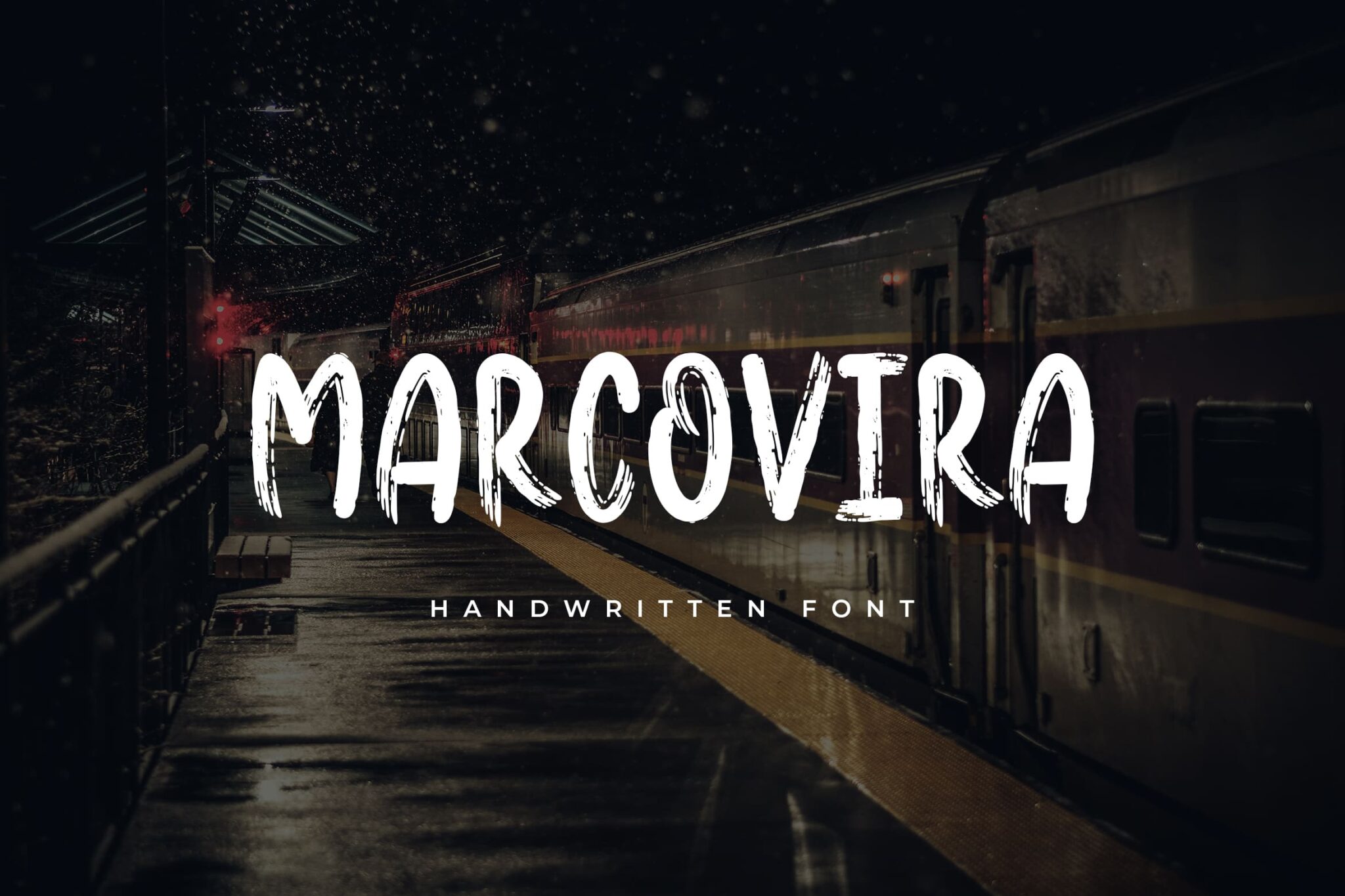 Marcovira Brush Font