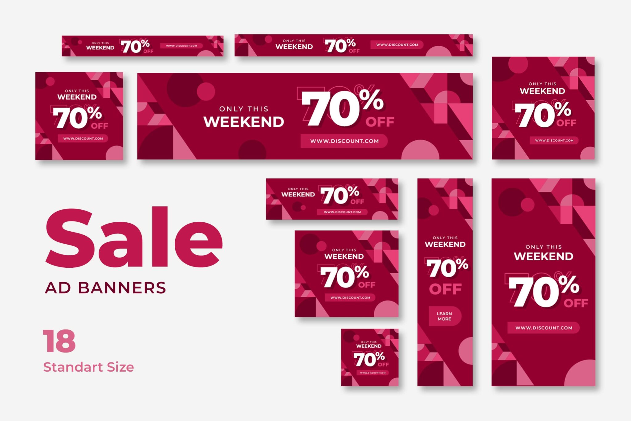 Google Ads Web Banner – Weekend Sale