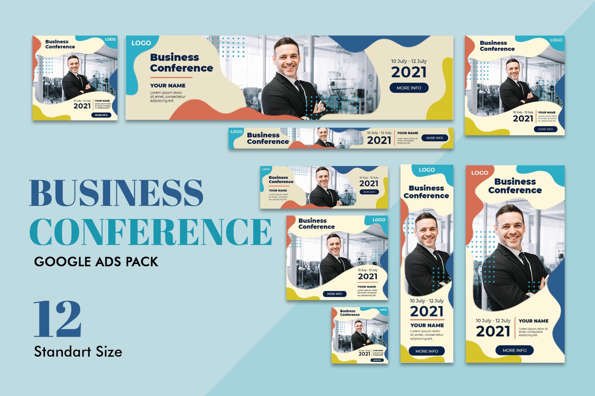 Google Ads Web Banner – Business Conference