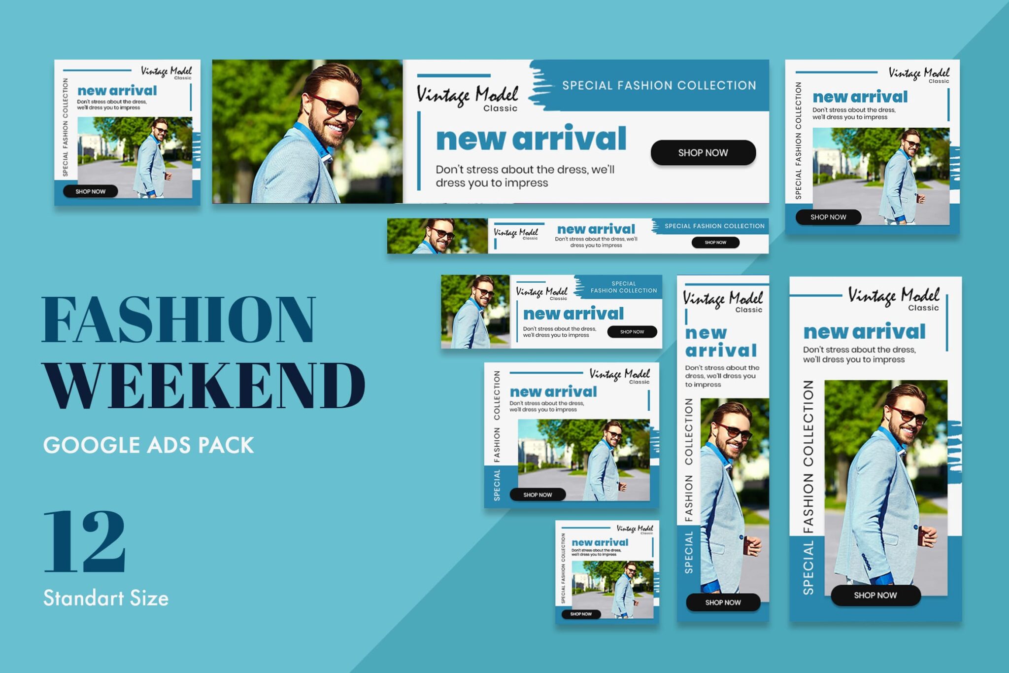 Google Ads Web Banner – Fashion Weekend