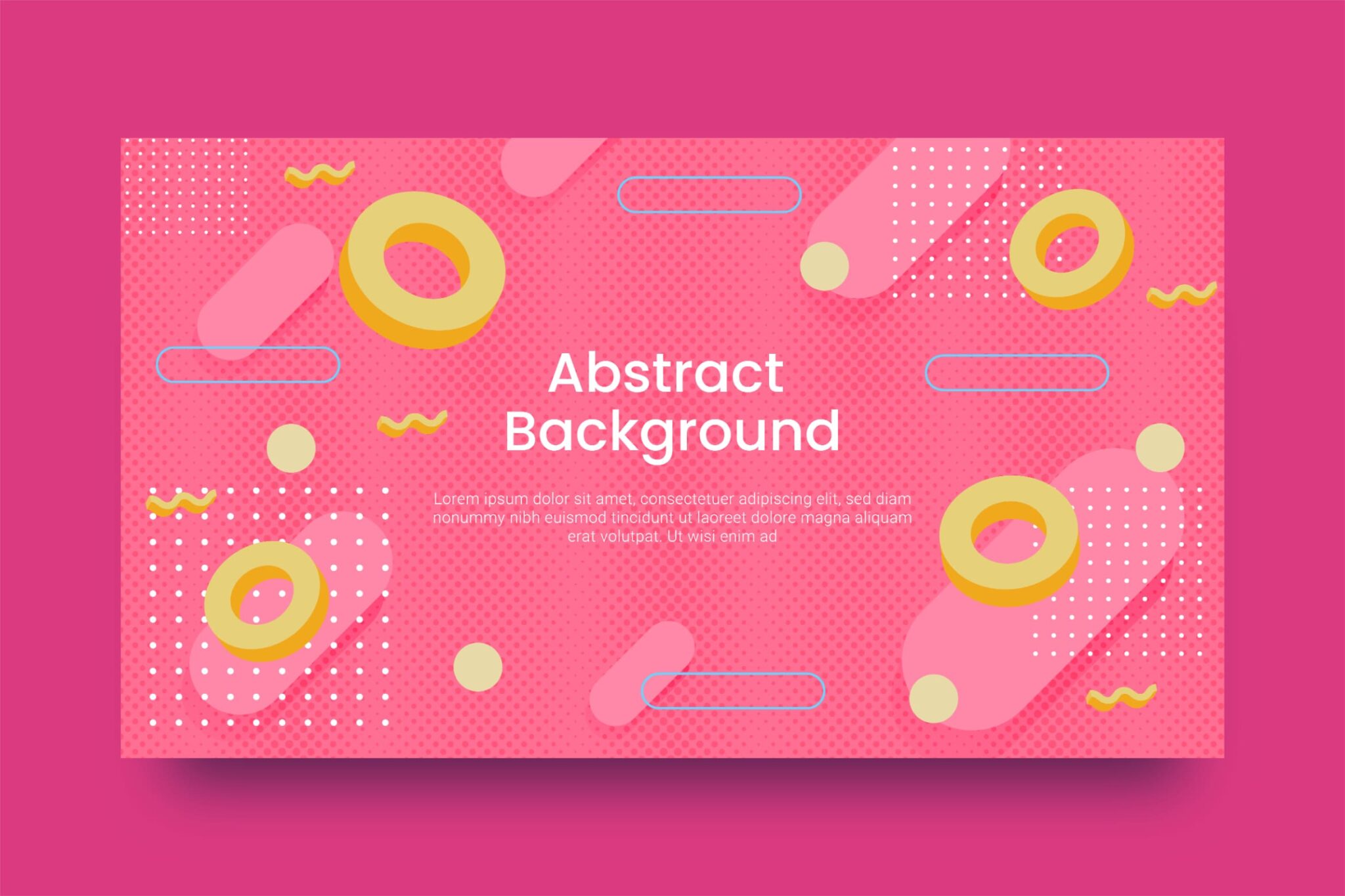 Abstract Background – Pink World Theme