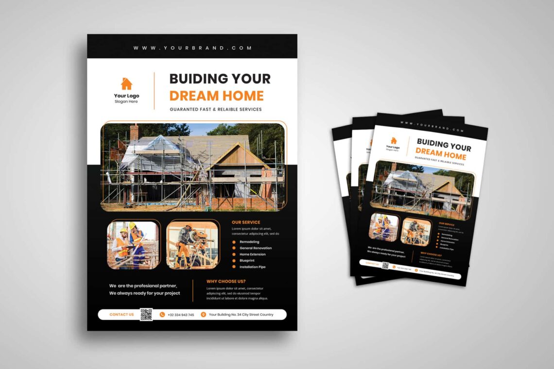 Home Property Solutions Flyer - professional flyer design