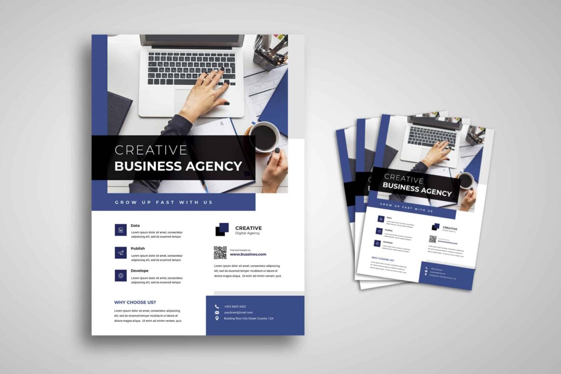 Online Business Ideas Flyer