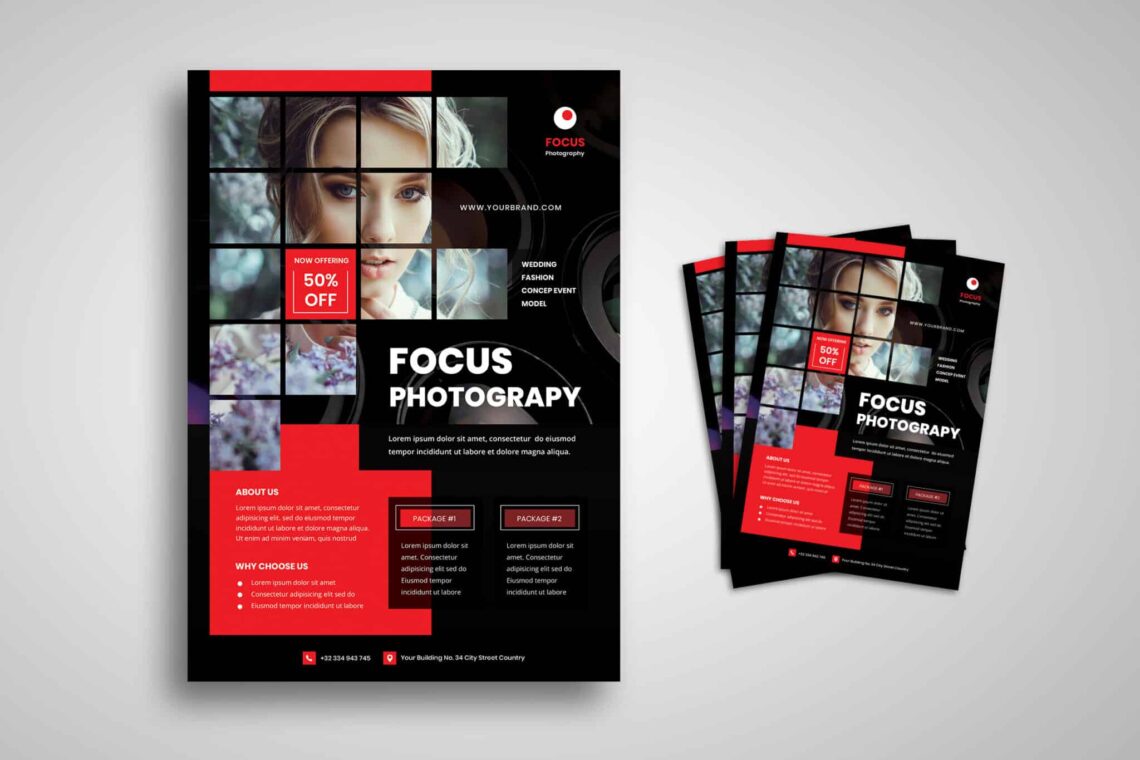 Focus Photography Flyer