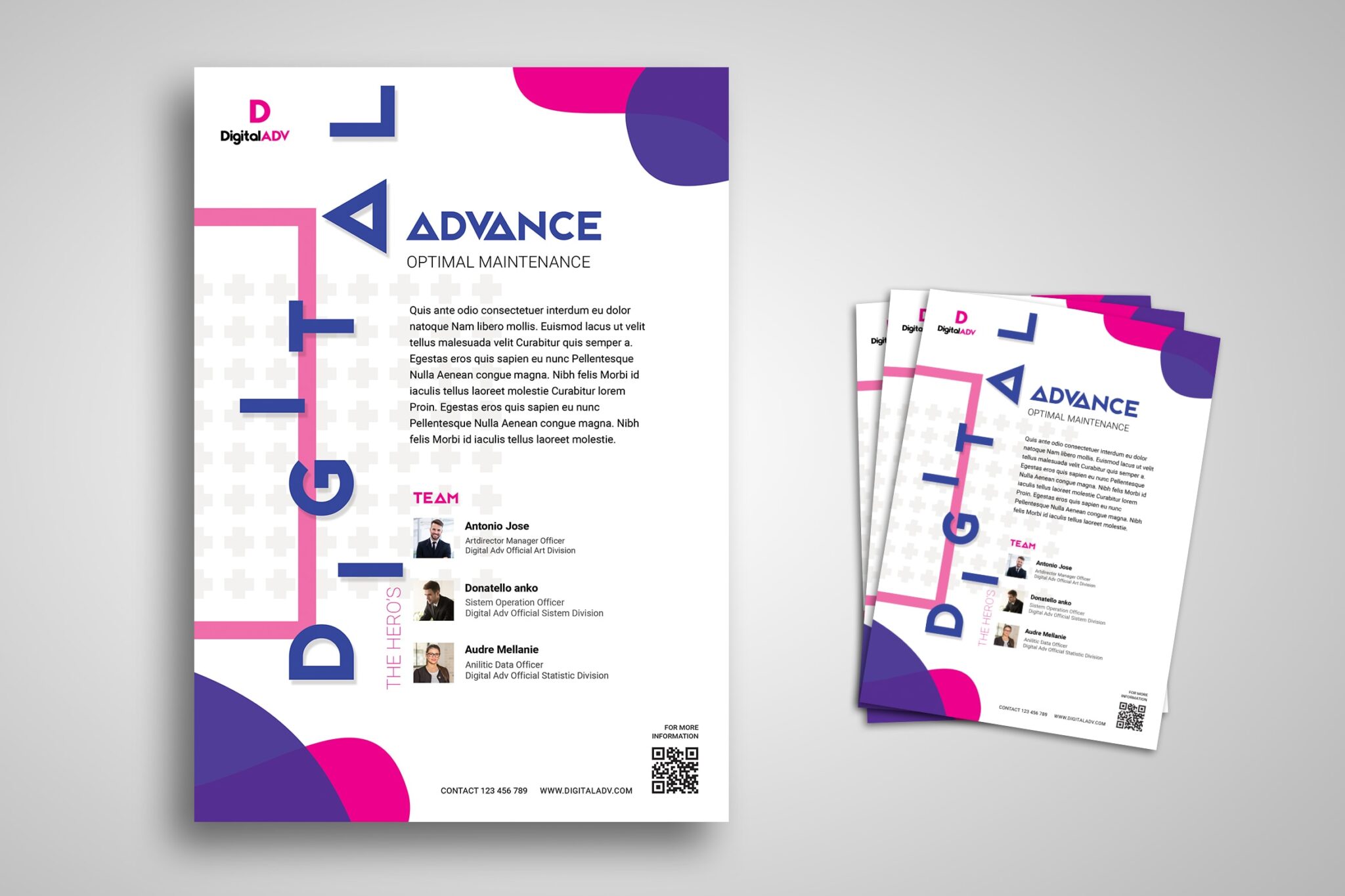 Flyer Template – Digital Advance