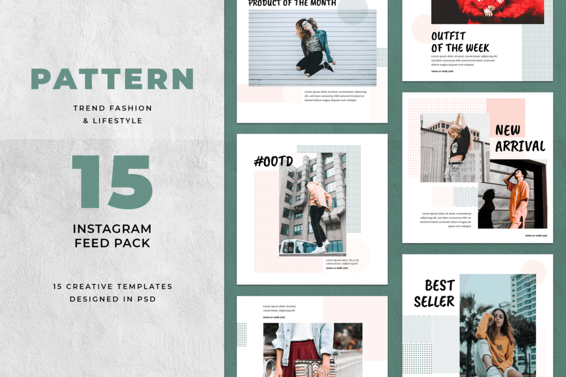 Instagram Banner – Pattern Theme