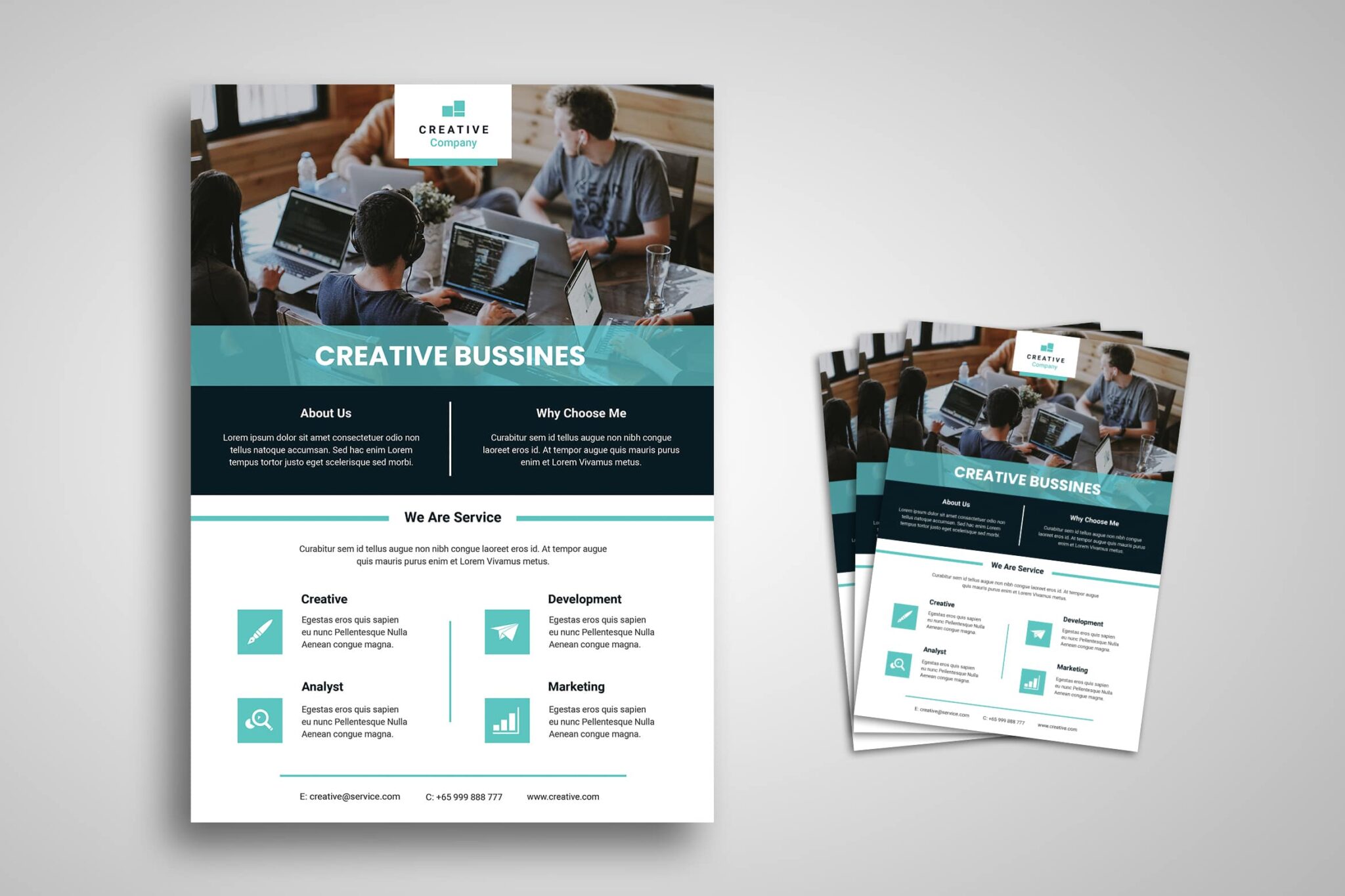 Flyer Template – Digital Marketing Service