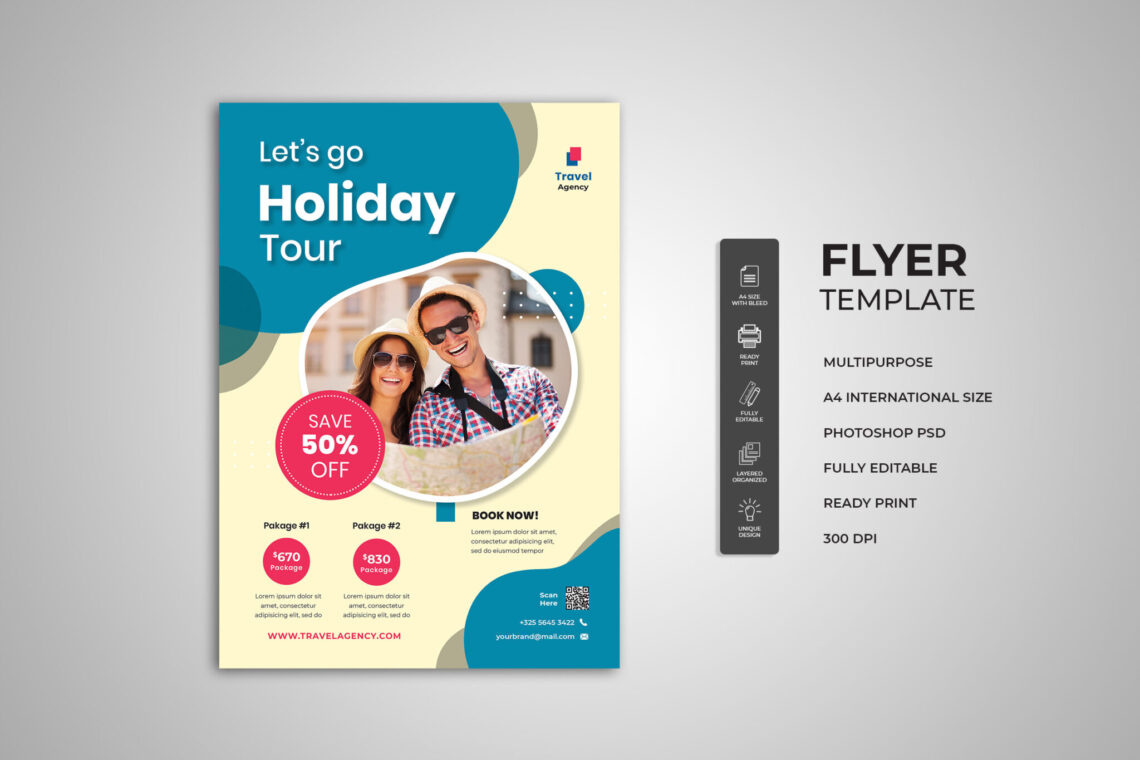promo tour package flyer