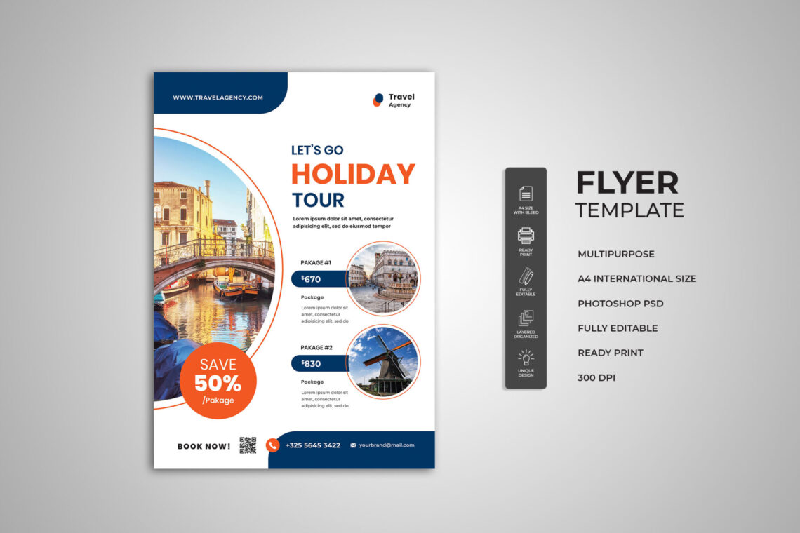 discount package holiday two flyer