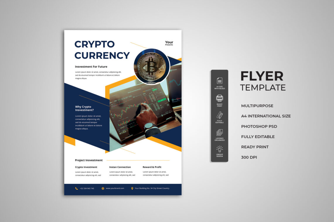 Crypto Investment Flyer - UI Creative
