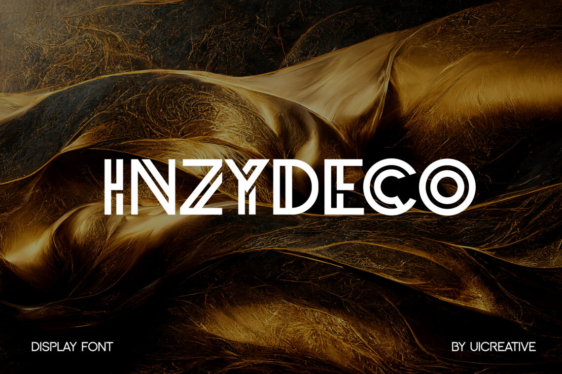 INZYDECO Sans Serif Display Font