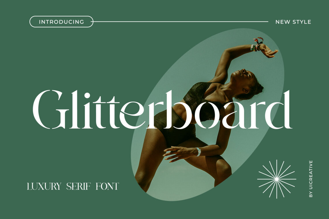 Gliterboard Luxury Serif Font