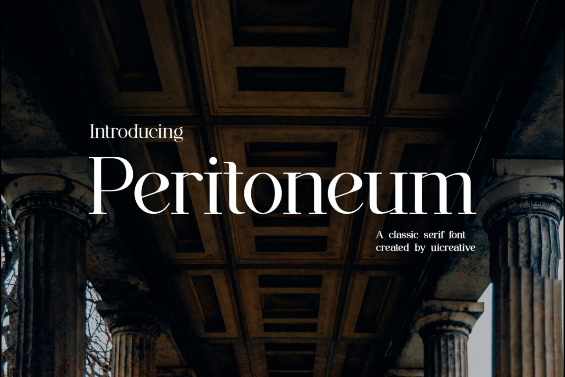 Peritoneum Clasiss Serif Font