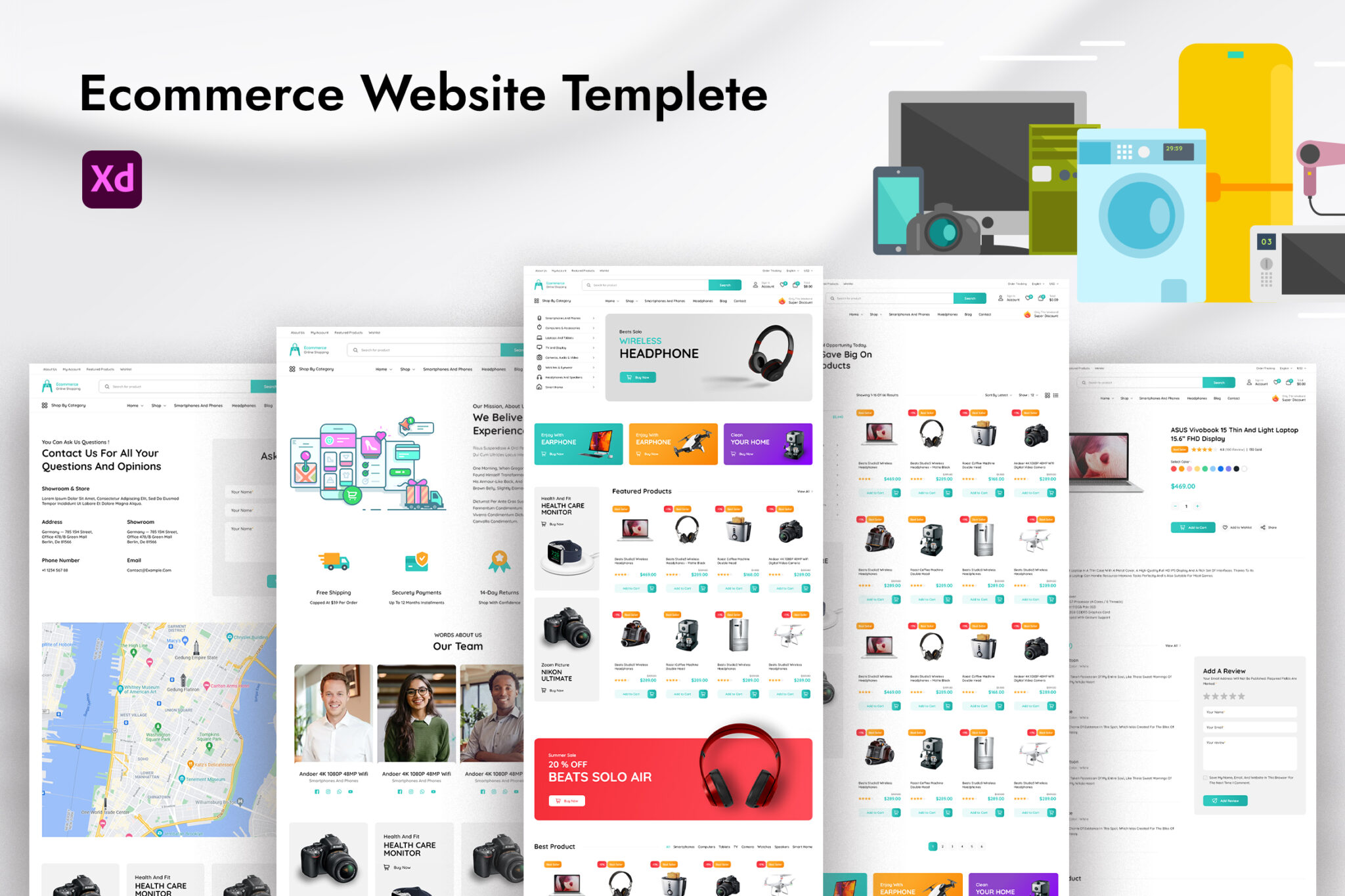 Trusted Law Firm Web Landing Page - UI Creative
