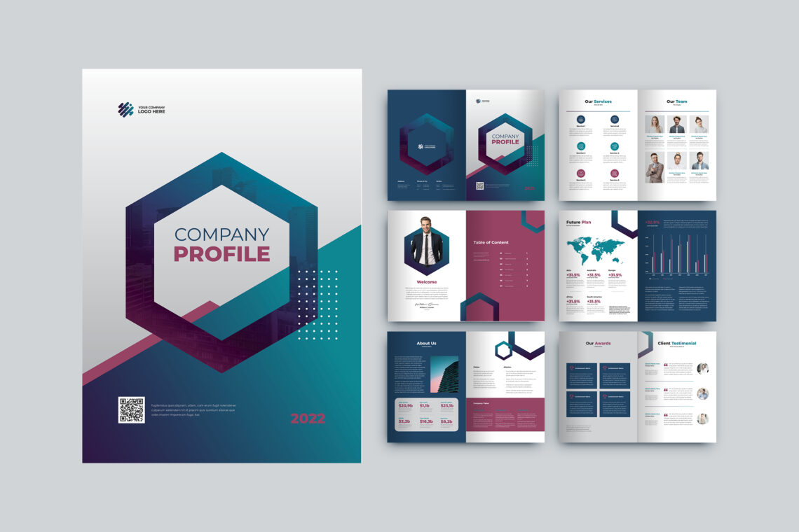 15 Company Profile Example in 2023 - UI Creative