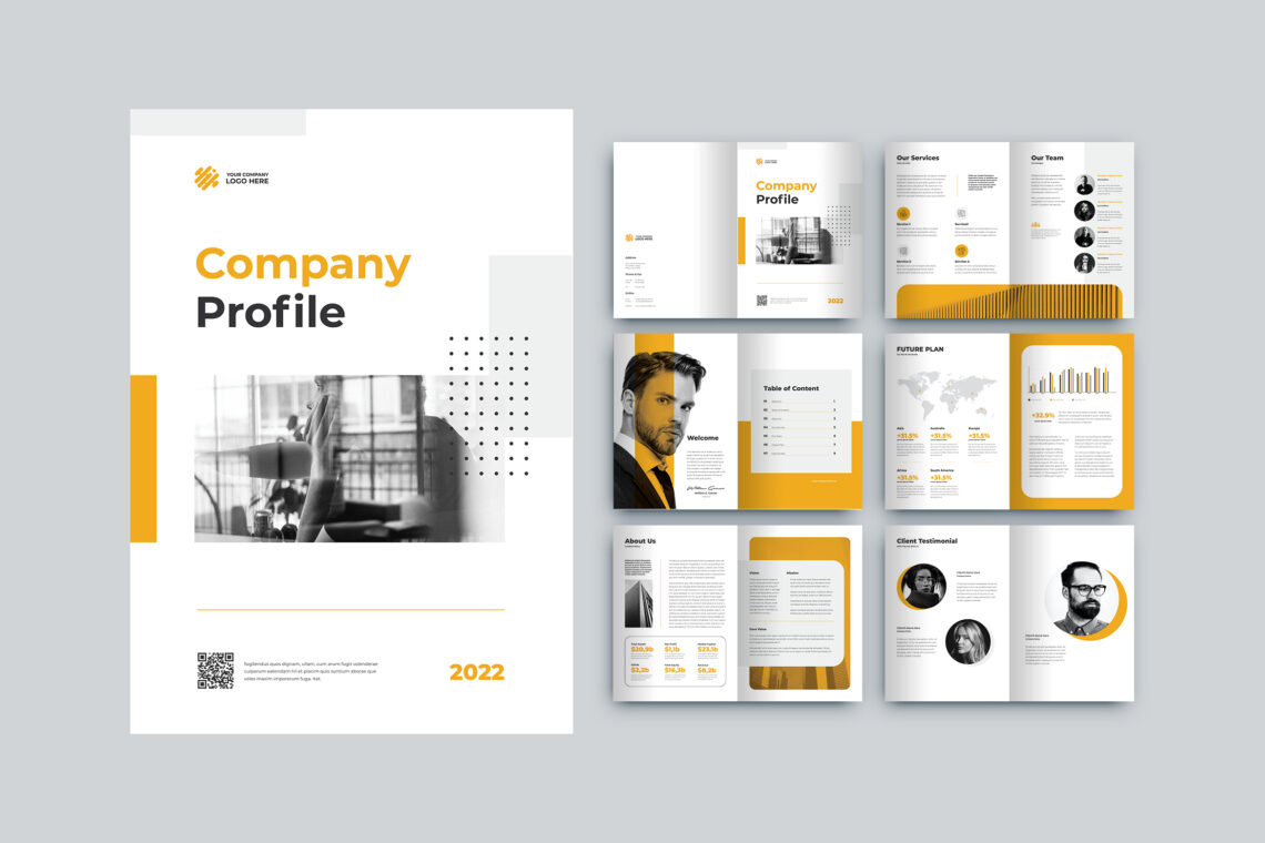 15 Company Profile Example in 2023 - UI Creative