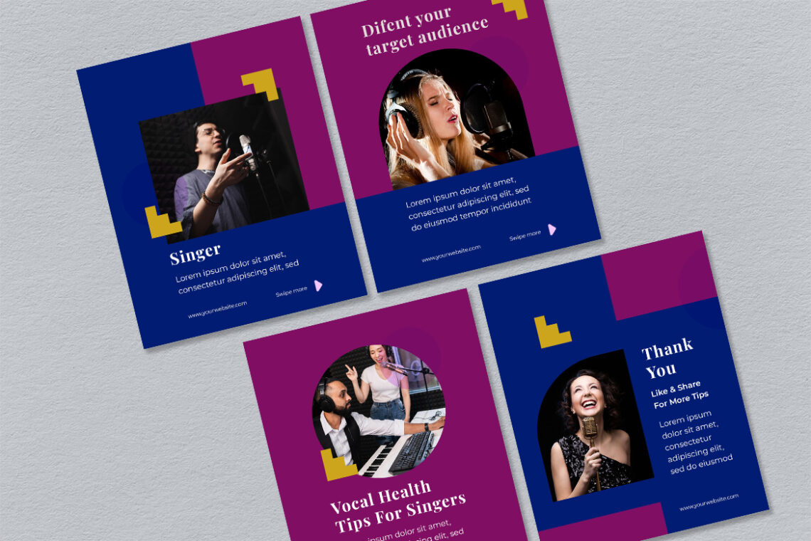 Blue Purple Music Records Instagram Carousel-1