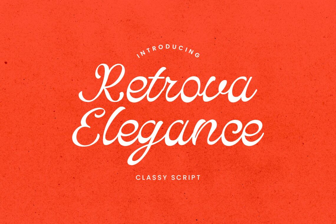 Retrova Elegance Classy Script