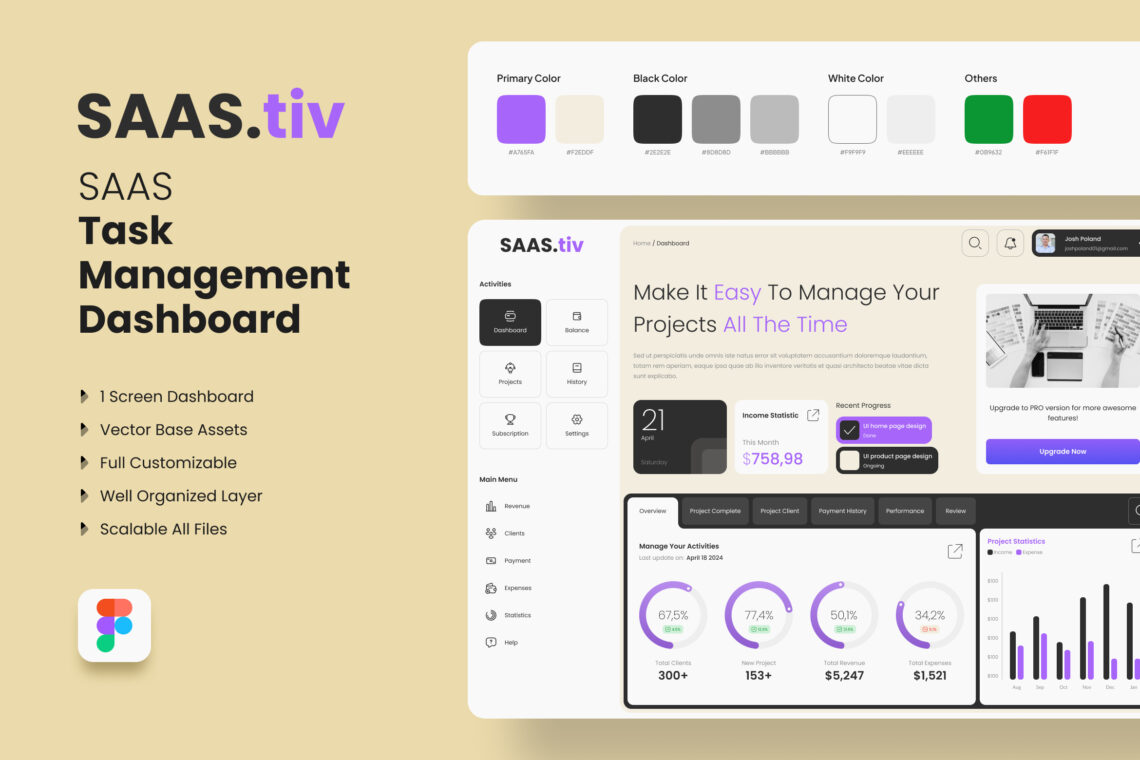 Task Management Admin Dashboard