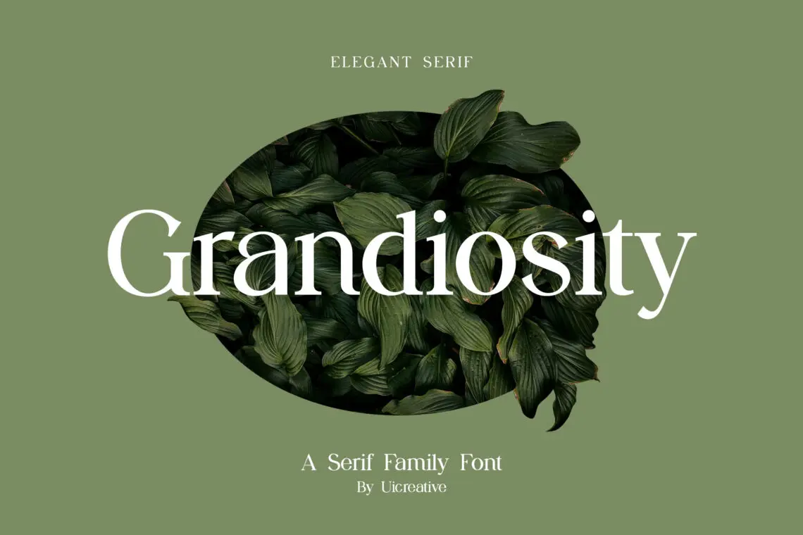 Grandiosity Elegant Serif Font