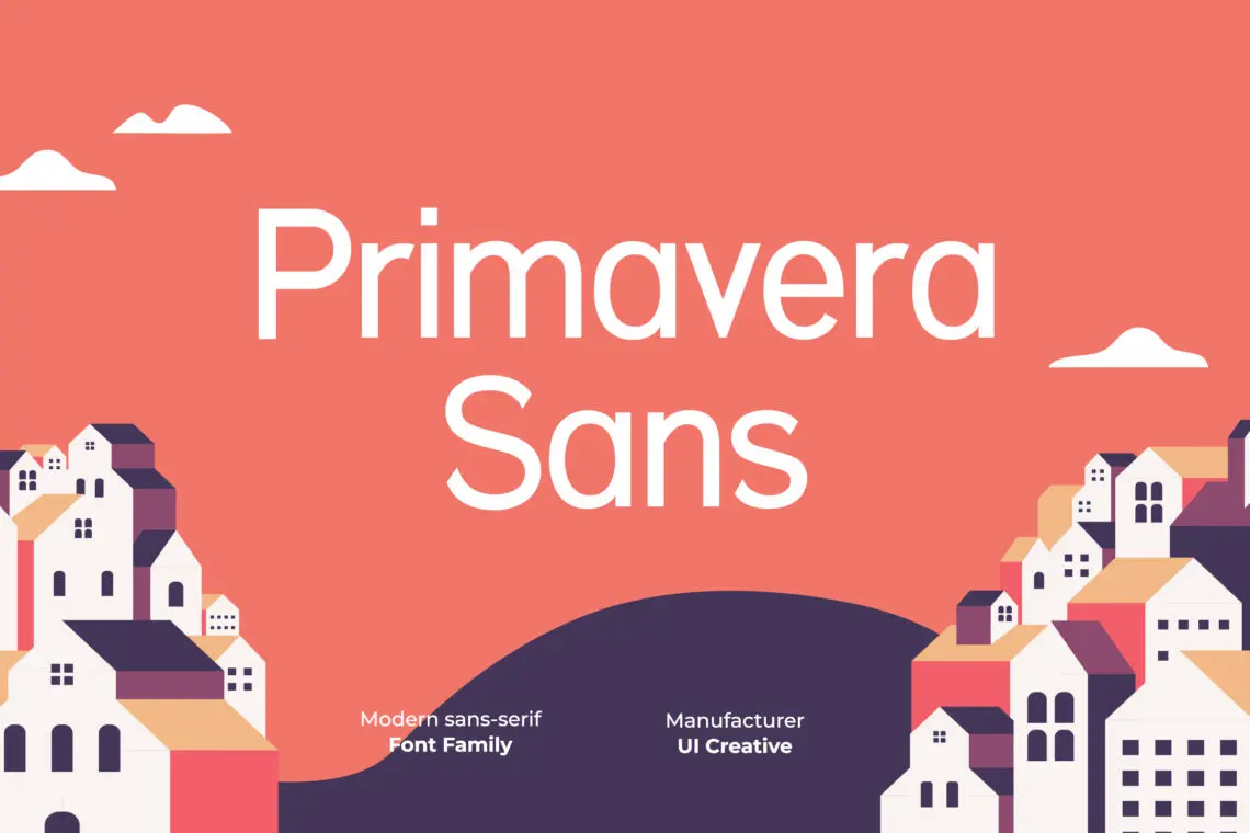Primavera Sans Serif Font