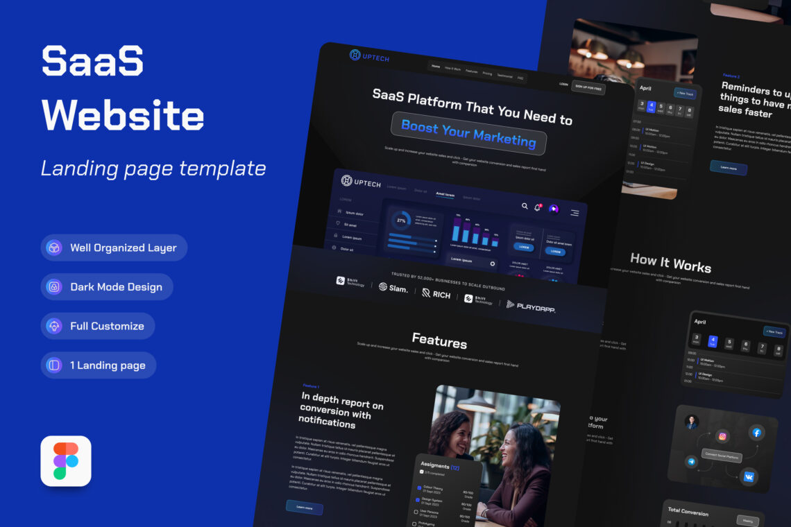 Boost Your Marketing Web Landing Page