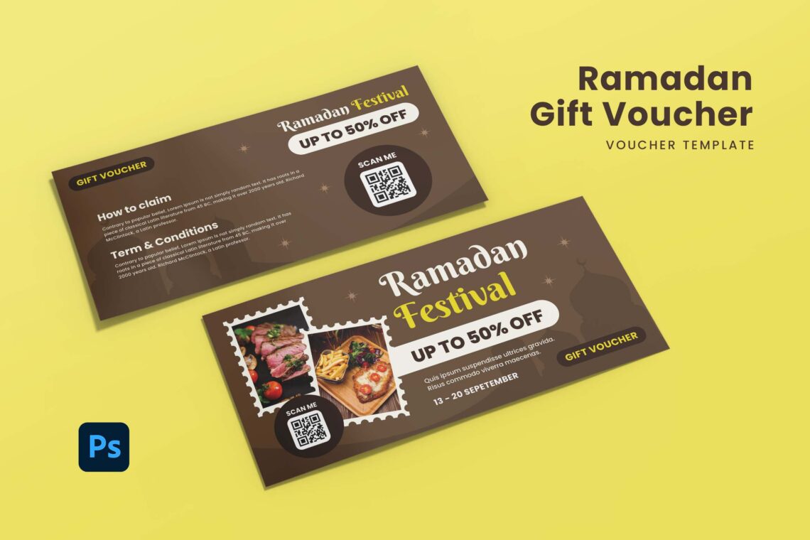Festival Ramadhan Discount Gift Card Voucher