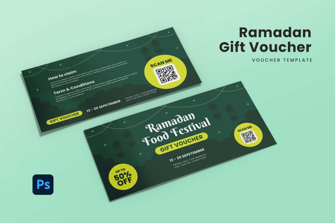 Ramadhan Food Festival Gift Card Voucher