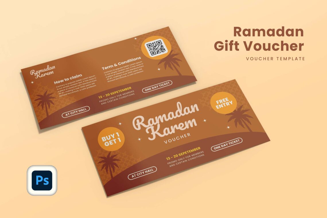 Voucher Ramadhan Karem Gift Card Voucher