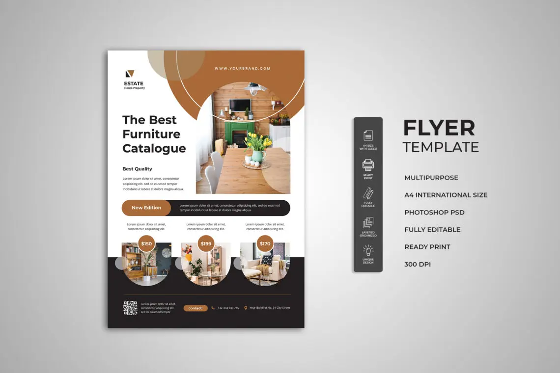 Furniture Product And Catalogue Flyer