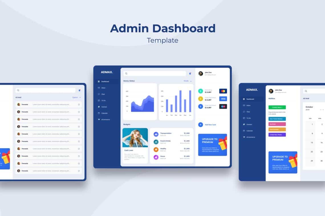 Admin Dashboard – Personal Financial Management