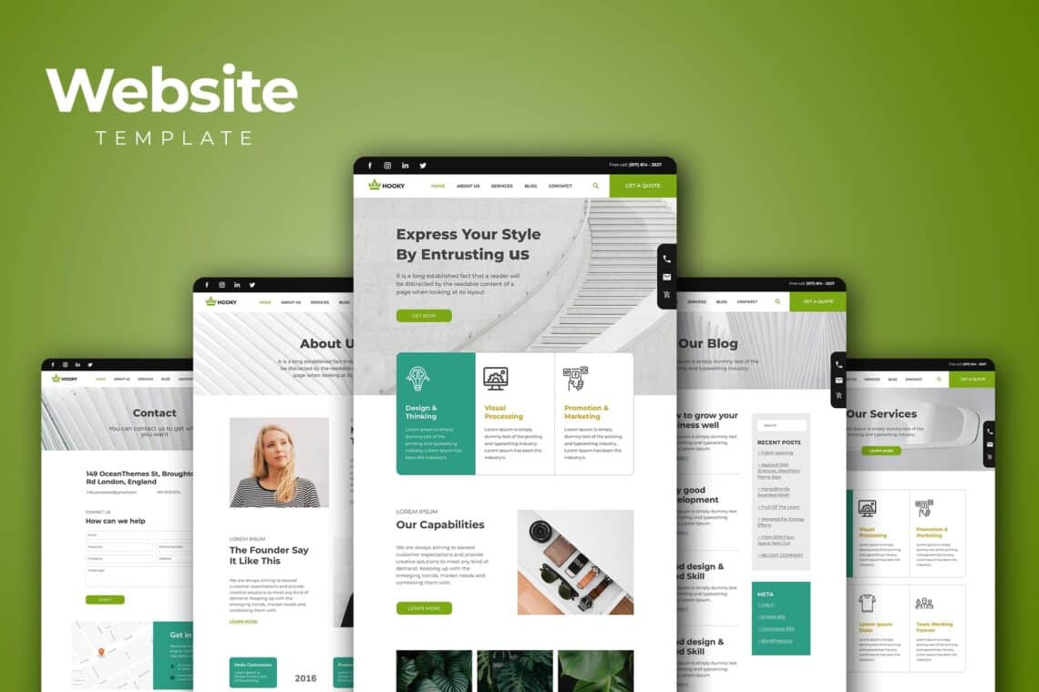 Website Template – Digital Creative Services