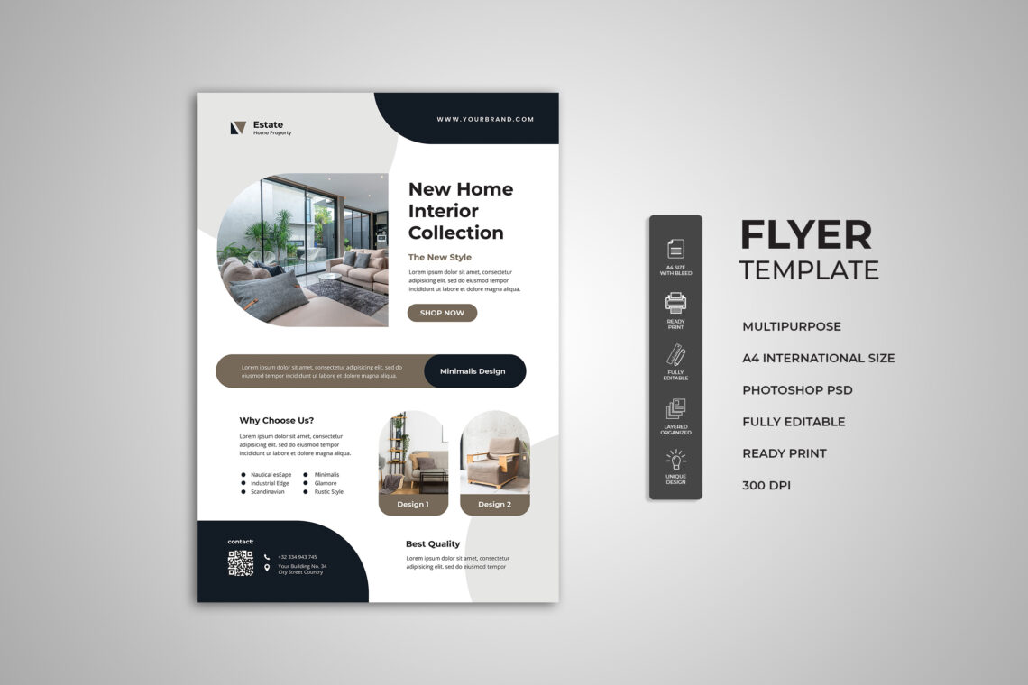 House Interior Package Flyer