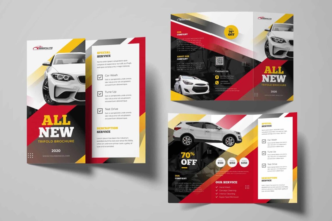 Trifold Brochure – New Car