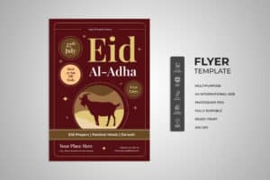 Eid Al Adha Flyer