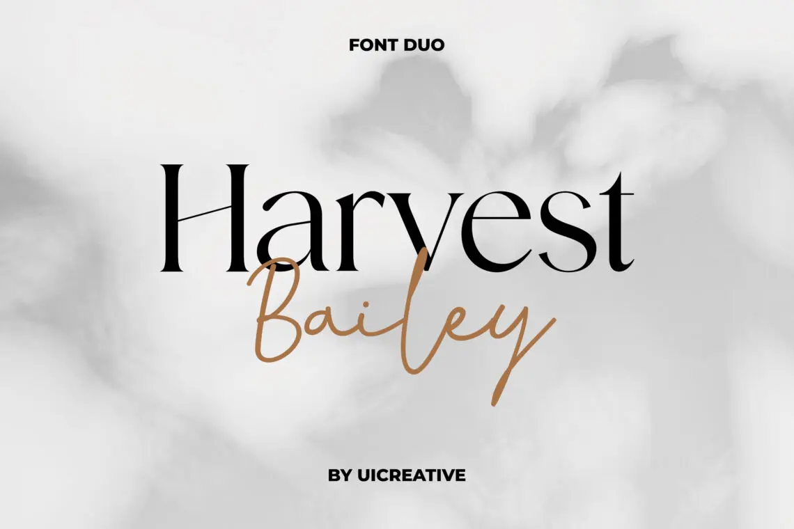 Harvest Bailey Font Duo