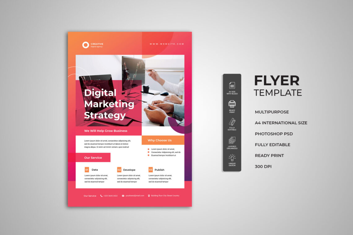 Digital Marketing Flyer