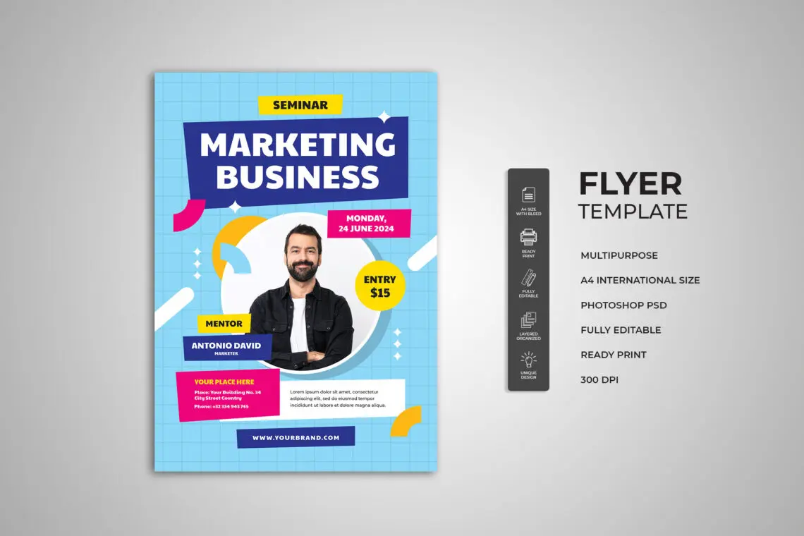 Marketing Business Seminar Flyer